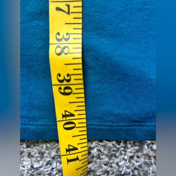 Lands’ End Teal Midi Style Easy to Wear Slip on Dress size 6-8 - Picture 8 of 8